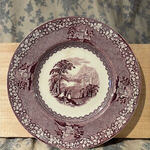 VTG Royal Staffordshire Jenny Lind Lavender Purple Salad Plate